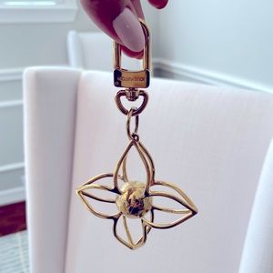 Louis Vuitton Flower Sphere Bag Charm / Keychain